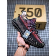 2024  BOOSTOriginal Yeezy Boost 350 V2 " 350 V2 Yecheil Black red Running Shoes Sneakers FW5190