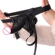 Strapon Hollow Dildo Pants Penis Sleeve Enlarger Extender Strapon Harness for Men Strap on Realistic Belt Sex Toys for Gay