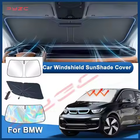 Car Windshield SunShade Cover For BMW i3 i4 i5 i7 M3 M4 M5 M6 M8 E60 E61 E70 E81 E87 E90 Anti UV Car
