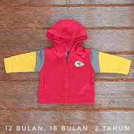 Team Apparel Jacket Red Yellow KC