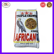 Triple Crown African Mix 25KG Bird Feed Food