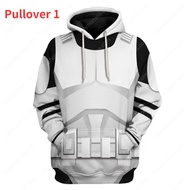 Star Wars R2-D2 Hoodie 3D print Sweater unisex Pullover Outerwear Fashion Jacket