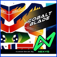 ➧ ✝ ◟ B-Daman Cobalt Blade - TV Animation Version Sticker