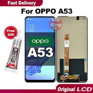 LCD OPPO A53 Original Touchscreen asli ori Meningkatkan Kecerahan FHD Definition Kualitas Terbaik