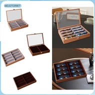 [mojotorw7] Sunglasses Display Storage Velvet Compartment Eye Glasses Holder Container