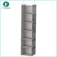 Hanging Closet Organizer Hanging Shelves for Wardrobe Removable Housewares Hanging Shelves 6 Layer f