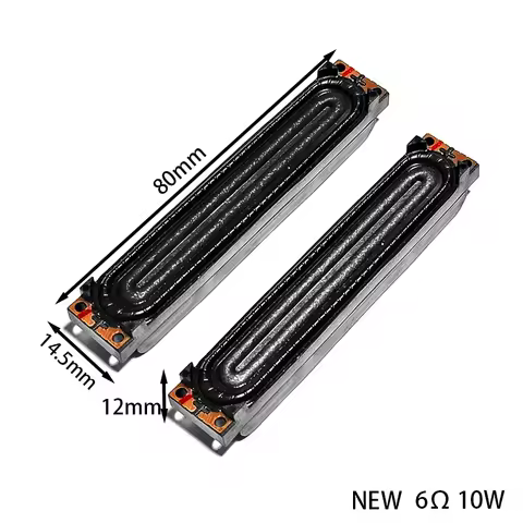 New 1Pair 6 ohms 10W TV Speaker For Samsung BN96-16797C 16797A 16797E 16797 UE37D6500 T27A550