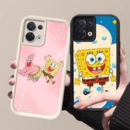 YZ-108 SpongeBob SquarePants Very beautiful Casing for OPPO Reno 8 F21 7 7Z 8Z F21S Pro Lite 5G