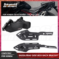 Hornet750 2025 Saddlebag Side Box Rack Bracket For Honda CB750 2023+ Soft Storage Bags Travel Racing