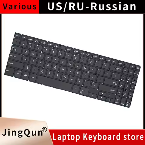 New US Russian Laptop Keyboard For Asus PRO 7 PX574F PRO574 P3540 P3540F P3540FA PX574FA PRO574E PRO