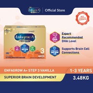 Enfagrow A+ Step 3 (1Y+) Vanilla Milk Formula Powder (3.48kg) [Exp 26 Mar 2029 &/ Later]