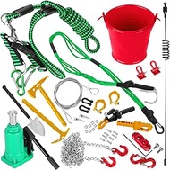 RC Upgrades Part 1/8 1/10 Metal Decoration for SCX10 TRX4 Trx6 D90 GEN 7/8 Rc4w d RC Crawler Car,Tra