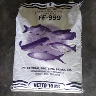 Pakan Benih Ikan Lele Gurami Nila FF-999 1 sak 10 kg khusus Grab Gojek