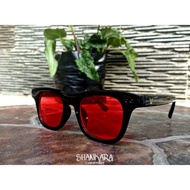 VINCENT LOGO V RED GLASSES