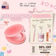 INTO YOU Blusher Cream Powder 融霜化雾腮红膏