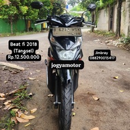 Honda Beat fi 2018 hitam Motor Bekas Berkualitas