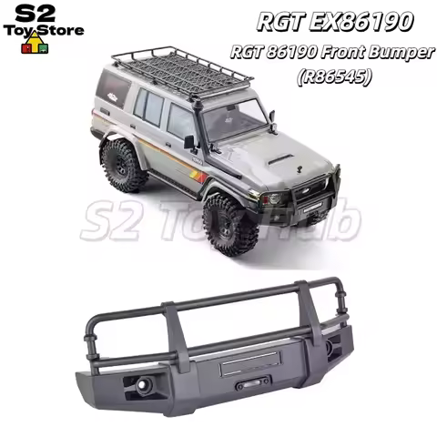 RGT Plastic RC Crawler Front Bumper Replacement Upgrade Accessory For 1/10 Scale RGT 86190 EX86190 R
