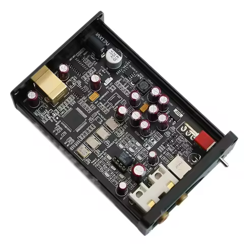 DAC6 XMOS208+ES9038 Home USB Digital Turntable Decoder with Power Supply