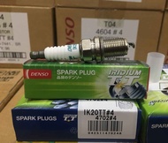 Bộ 4 chiếc bugi Iridium IK20TT nhãn hiệu DENSO cho xe ô tô