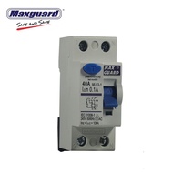 MAXGUARD 40A 2POLE 100mA ELCB