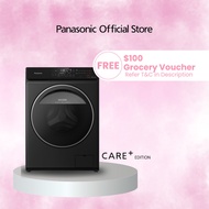 Panasonic Care+ Edition 10kg/6kg Front Load Washer Dryer NA-S106FR1BS with Blue Ag+