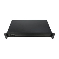1U Short Rack Mount Server Chassis 250mm Depth For Mini ITX Motherboard