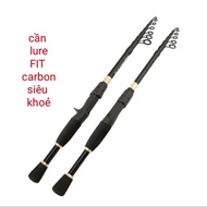 Genuine FIT Carbon Premium Trunk lure Fishing Rod type 1 - 1.5mm tip - collapsible 42cm to 50cm - 1m