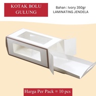 (Expert) Roll Cake Box, Roll Cake Box, Steamed Brownies Cake Box (BG001)