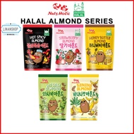 KOREA [HALAL] Nutsholic Almond Series 180g | Honey Butter, Strawberry, Hot Spicy, Wasabi, Banana Alm