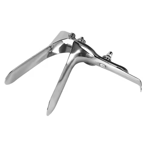Medical Stainless Steel Anal Vaginal Dilator Vagina Speculum Mirror Anus Pussy Dilator Anal SM Toys 