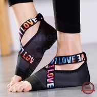 มีครบทุกไซต์ถุงเท้าโยคะ พิลาทิส กันลื่น Half Toe Yoga Pilates Shoes Five-Toe Grip Non-Slip Socks