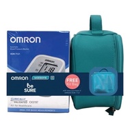 OMRON OMRON HEM-7121 Automatic Upper Arm Blood Pressure Monitor BP BPM Digital with FREE CLUTCH BAG
