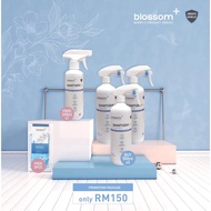 【Ready Stocks】Blossom+ Hand Sanitizer 500ml x 3 Value Set free 1pc 330ml Toxic Free Skin Safe 无酒精消毒液