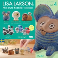 海洋堂 Lisa Larson 麗莎 拉爾森 陶藝家 P4 貓頭鷹 膠囊Q博物館 日版  轉蛋 扭蛋