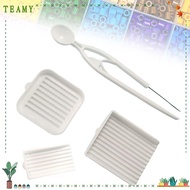 TEAMY Fuse Beads Picking Tray Kit, Single-Needle DIY Handmade Fuse Bead Single Needle Tweezer, Plast