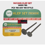 VALVE UMBRELLA SET IN AND EX NPP VARIO 160 PCX 160 ADV 160 STYLO 160 BEST QUALITY