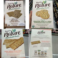 ขนมปังกรอบ รสงา และเมล็ดแฟล็กซ์ ตรา แบค ทู เนเจอร์ 113 G. Gluten Free Multi Seed Cracker Back to Nat