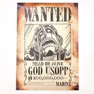 【少年Jump展Vol.3】海賊王 One Piece 懸賞金海報 A3 Size Poster 烏索普 Usopp