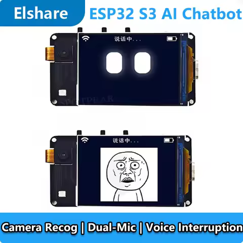 DeepSeek AI Voice Chat Robot ESP32 S3 Camera Object Recognition Development Board N16R8 Dual microph