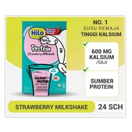 Hilo Teen Strawberry Milkshake contains 24 sachets of High Calcium Teen Milk