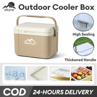 WTHB Cooler Box Ice Box Kotak Sejuk Camping Portable Outdoor Heavy Duty Storage Peti Kotak Picnic