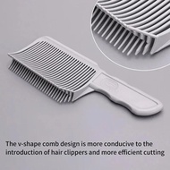 Gradient Haircut Comb - Men's Flat Top/Fade Cutting Tool, Heat-Resistant, Professional Barber Hairdr