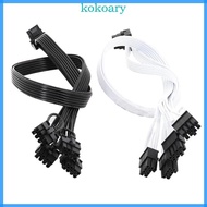 KOK PCI-express 5 0 8Pin to 16Pin Power Supply Cable for Corsair AX760I AX860