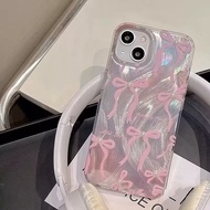 CLARITY Swirl Casing Hologram Silver Coquette for Samsung A16 5G A17 A20 A30 A20S A22 4G A24 4G D016