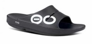 OOFOS - OOFOS Unisex OOahh Sport Slide Sandal - Black White