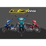 BODY COVER SET YAMAHA EZ115 100% ORIGNAL YAMAHA FREE STICKER