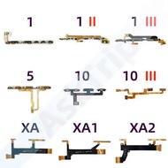 Original Volume Buttons Side Key Power Flex Cable For Sony Xperia X XA XA1 XA2 1 5 10 II III 2 3 Plus Ultra Compact