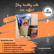 2pcs Brown Rice Coffee No Caffeine 400grams plastic 1 Jar 400g & 1 450grams Pouch