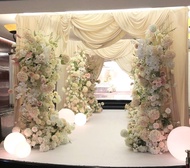 絲花路引 絲花拱門 Wedding Floral Archway 婚禮佈置