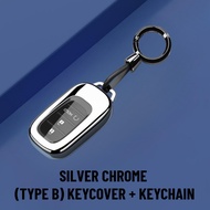 Honda Civic FE HRV CRV 6th Generation Premium Chrome Color TPU Car Key Cover